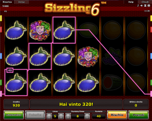 Sizzling6 – una nuova slot a 6 rulli per i veri vincitori
